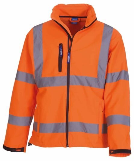 Hi-vis softshell jacket (HVK09) - Yoko - Image 6