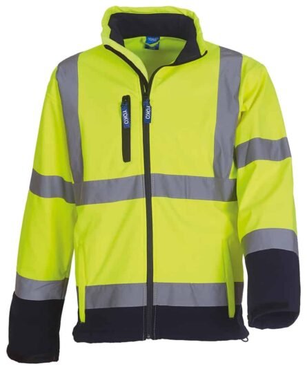 Hi-vis softshell jacket (HVK09) - Yoko - Image 9