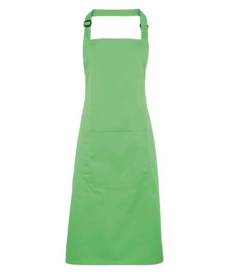 Colours bib apron with pocket - Premier - Image 4