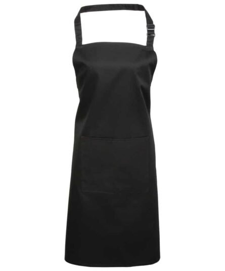 Colours bib apron with pocket - Premier - Image 7