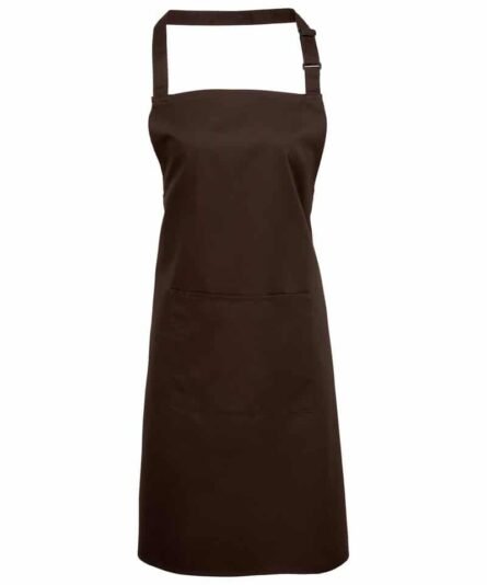Colours bib apron with pocket - Premier - Image 9