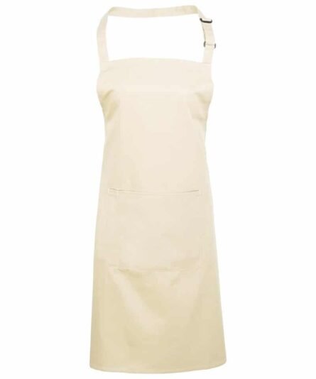Colours bib apron with pocket - Premier - Image 24
