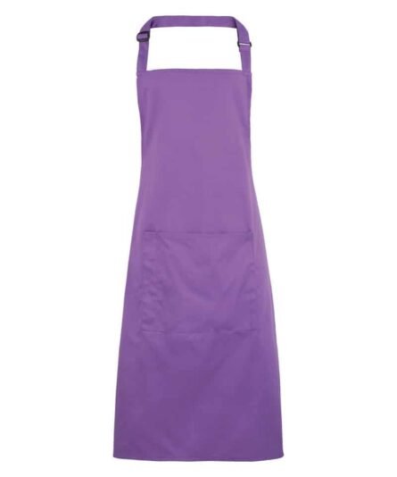Colours bib apron with pocket - Premier - Image 32