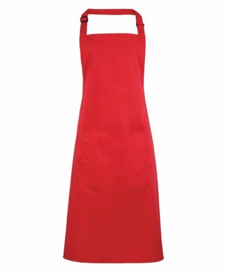 Colours bib apron with pocket - Premier - Image 38