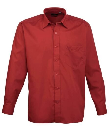 Long sleeve poplin shirt - Premier - Image 9