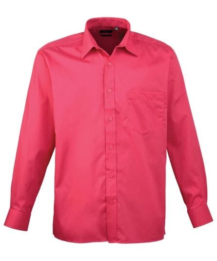 Long sleeve poplin shirt - Premier - Image 12