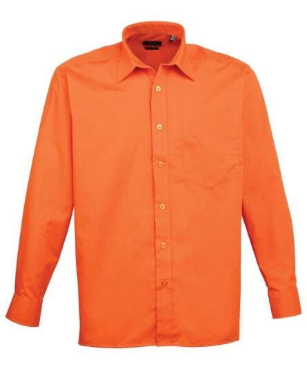 Long sleeve poplin shirt - Premier - Image 21