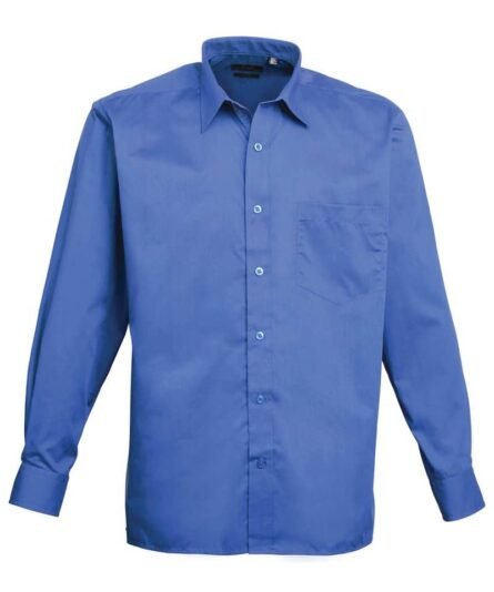 Long sleeve poplin shirt - Premier - Image 26