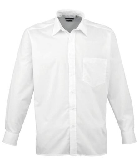 Long sleeve poplin shirt - Premier - Image 33