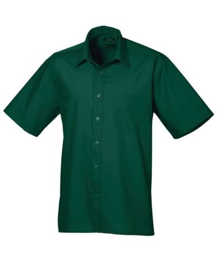 Short sleeve poplin shirt - Premier - Image 5