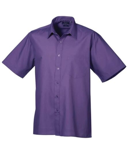 Short sleeve poplin shirt - Premier - Image 21