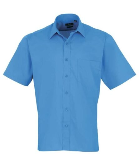 Short sleeve poplin shirt - Premier - Image 25