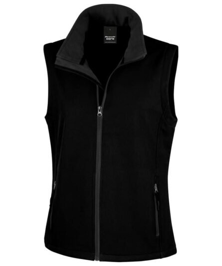 Women's printable softshell bodywarmer - Result Core - Image 6