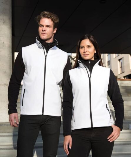 Women's printable softshell bodywarmer - Result Core - Image 4