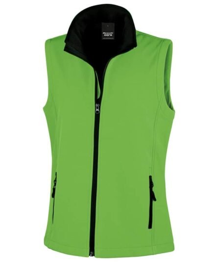 Women's printable softshell bodywarmer - Result Core - Image 12