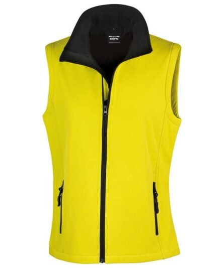 Women's printable softshell bodywarmer - Result Core - Image 14