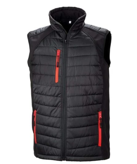Black compass padded softshell gilet - Result - Image 9