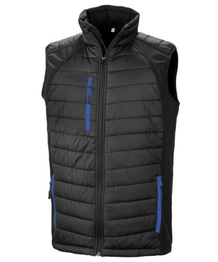 Black compass padded softshell gilet - Result - Image 10