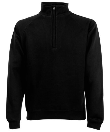Classic 80/20 zip neck sweatshirt - Fruit of the Loom - Image 3
