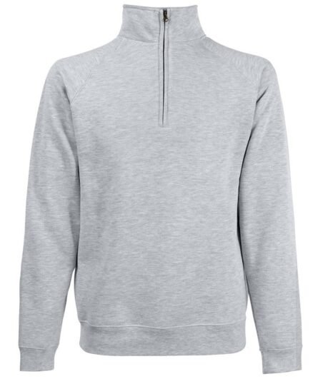 Classic 80/20 zip neck sweatshirt - Fruit of the Loom - Image 6