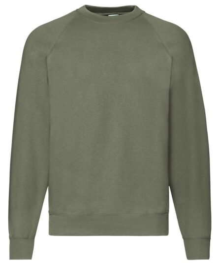 Classic 80/20 raglan sweatshirt - Fruit of the Loom - Image 6