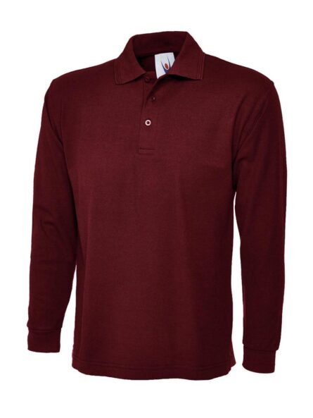 Longsleeve Poloshirt - Uneek - Image 6