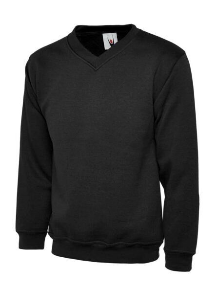 Premium V-Neck Sweatshirt - Uneek - Image 3