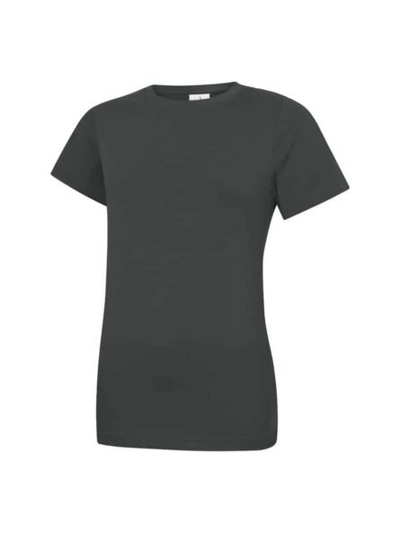 Ladies Classic Crew Neck T-Shirt - Uneek - Image 9
