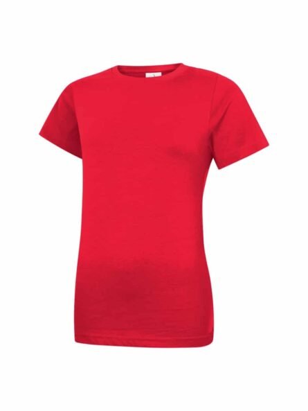 Ladies Classic Crew Neck T-Shirt - Uneek - Image 15
