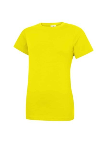 Ladies Classic Crew Neck T-Shirt - Uneek - Image 17