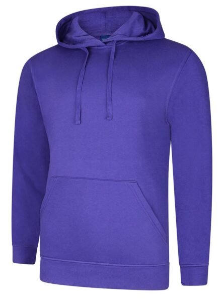 Deluxe Hooded Sweatshirt - Uneek - Image 19
