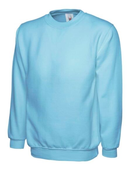 Ladies Deluxe Crew Neck Sweatshirt - Uneek - Image 9