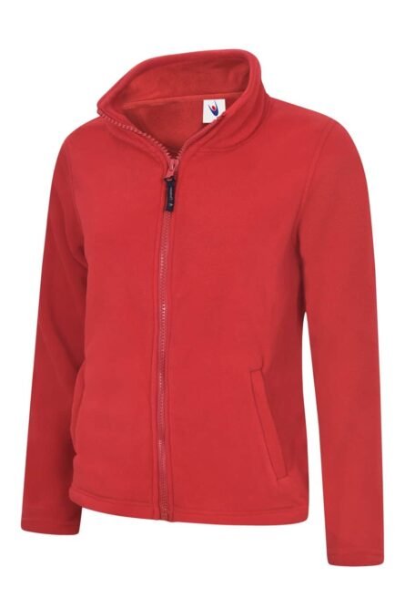 Ladies Classic Full Zip Fleece Jacket - Uneek - Image 4