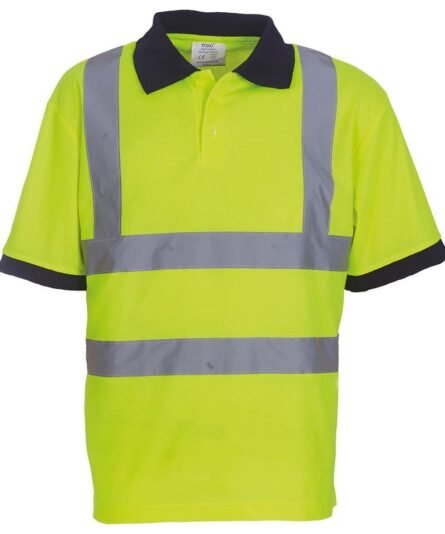 Hi-vis short sleeve polo (HVJ210) - Yoko - Image 5