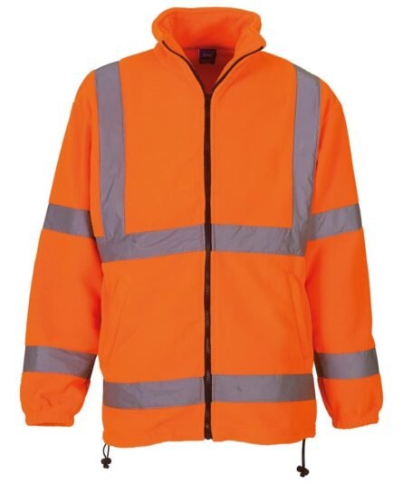 Hi-vis heavyweight fleece jacket (HVK08) - Yoko - Image 3