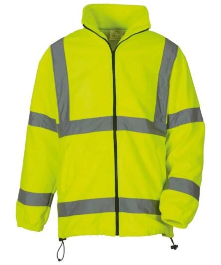 Hi-vis heavyweight fleece jacket (HVK08) - Yoko - Image 5