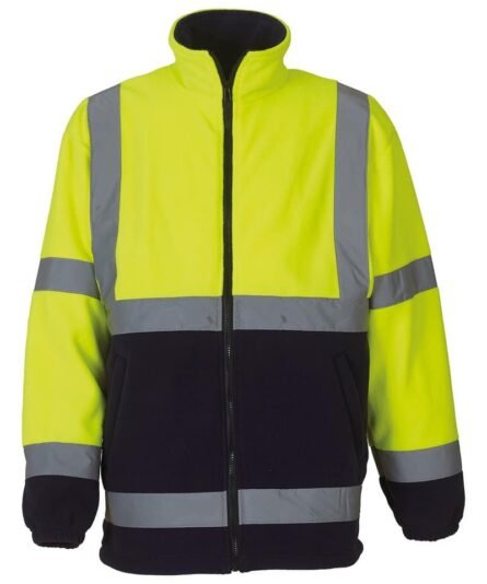 Hi-vis heavyweight fleece jacket (HVK08) - Yoko - Image 6