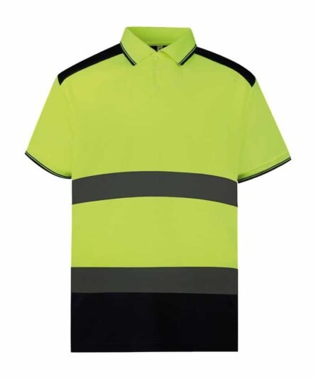 Hi-vis two-tone polo shirt (HVJ220) - Yoko - Image 5